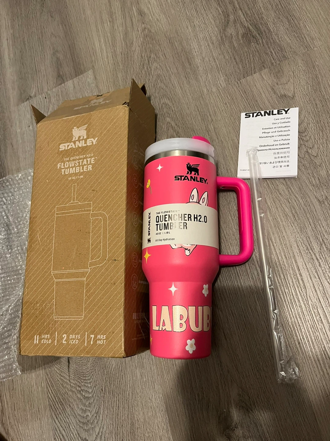 STANLEY H2.0 Quencher Hot Pink Labubu - photo 5