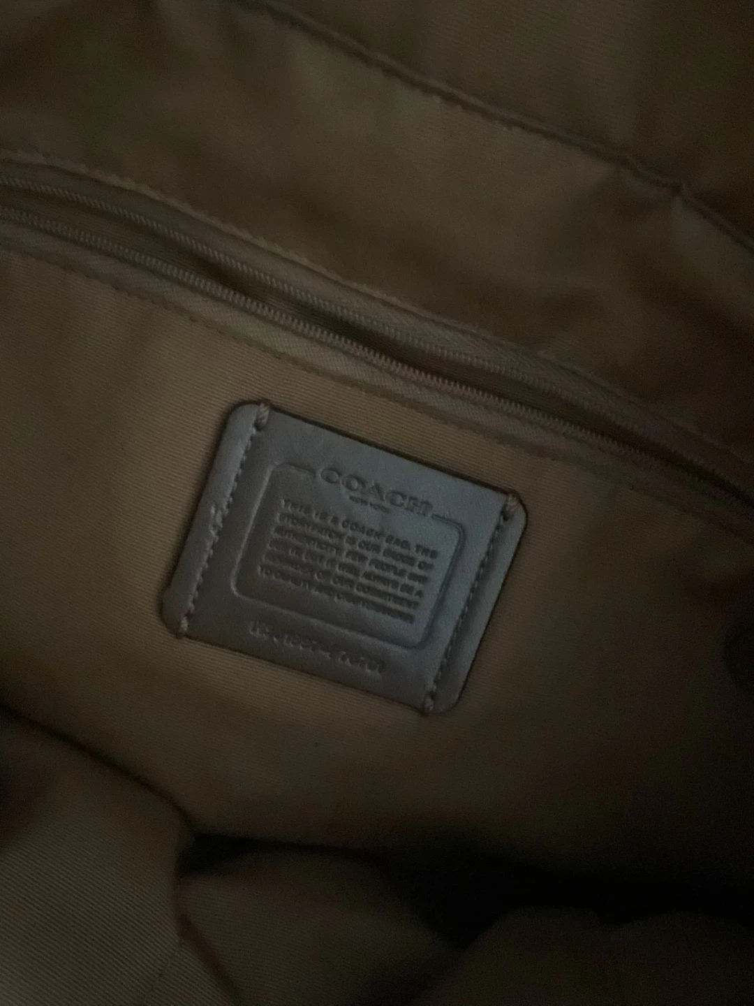 Coach Leather Tote Bag - Brown - photo 4
