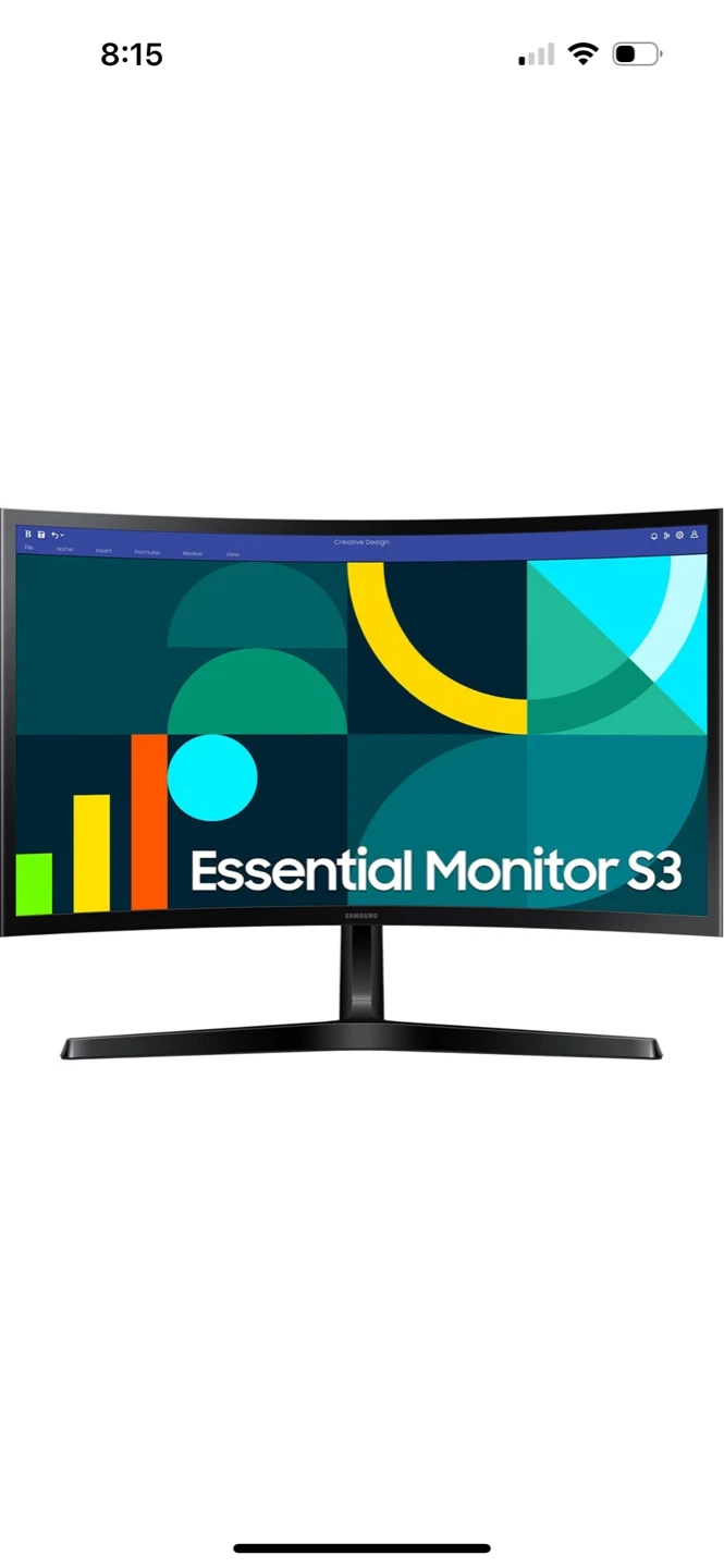 Samsung 27" Essential Monitor S3 S36GD