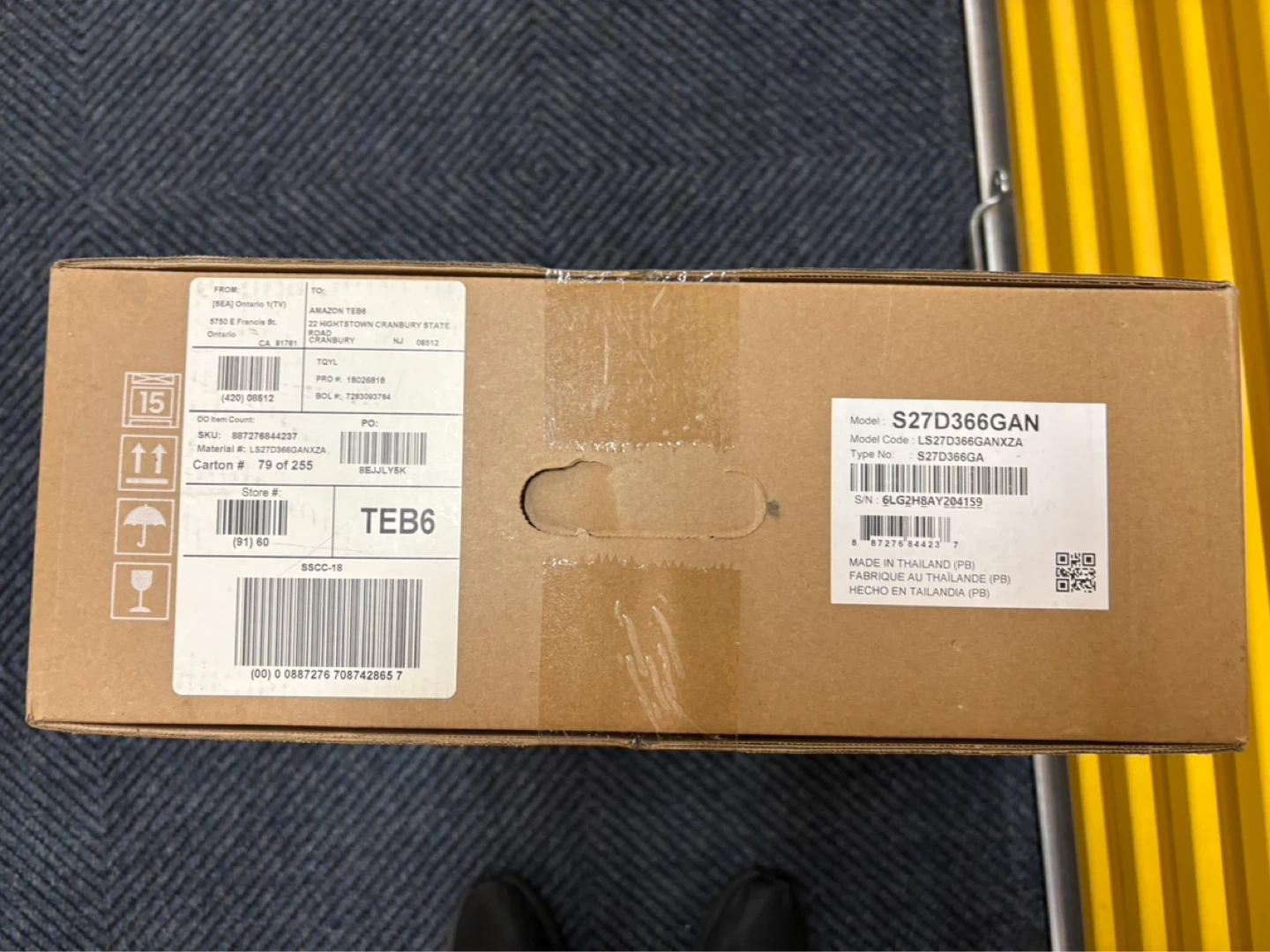 Samsung 27" Essential Monitor S3 S36GD - photo 3