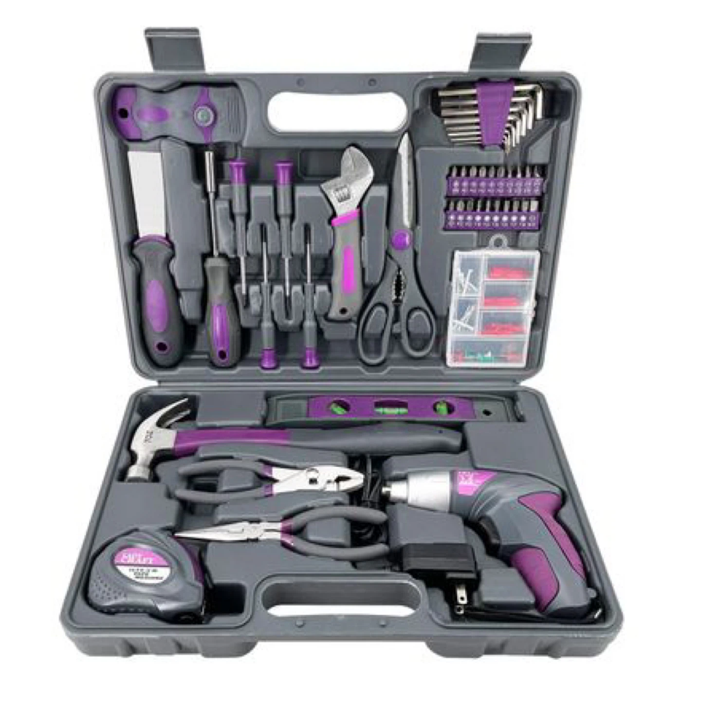 Lady Craft 44 Piece Tool Kit with Cordless Screwdriver - photo 3