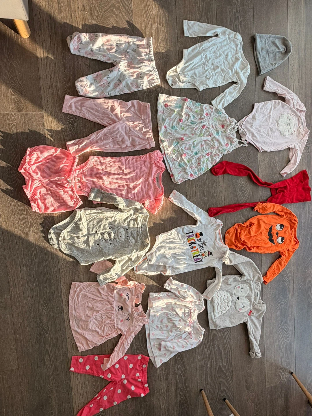 6-9M with some 12M Baby Girl Clothes Bundle