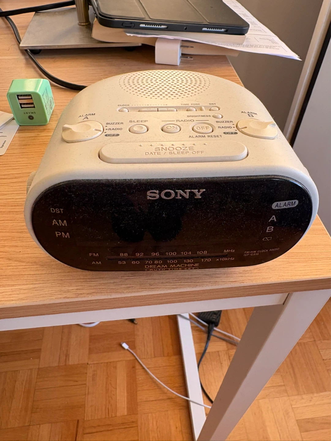 Sony Dream Machine Alarm Clock Radio