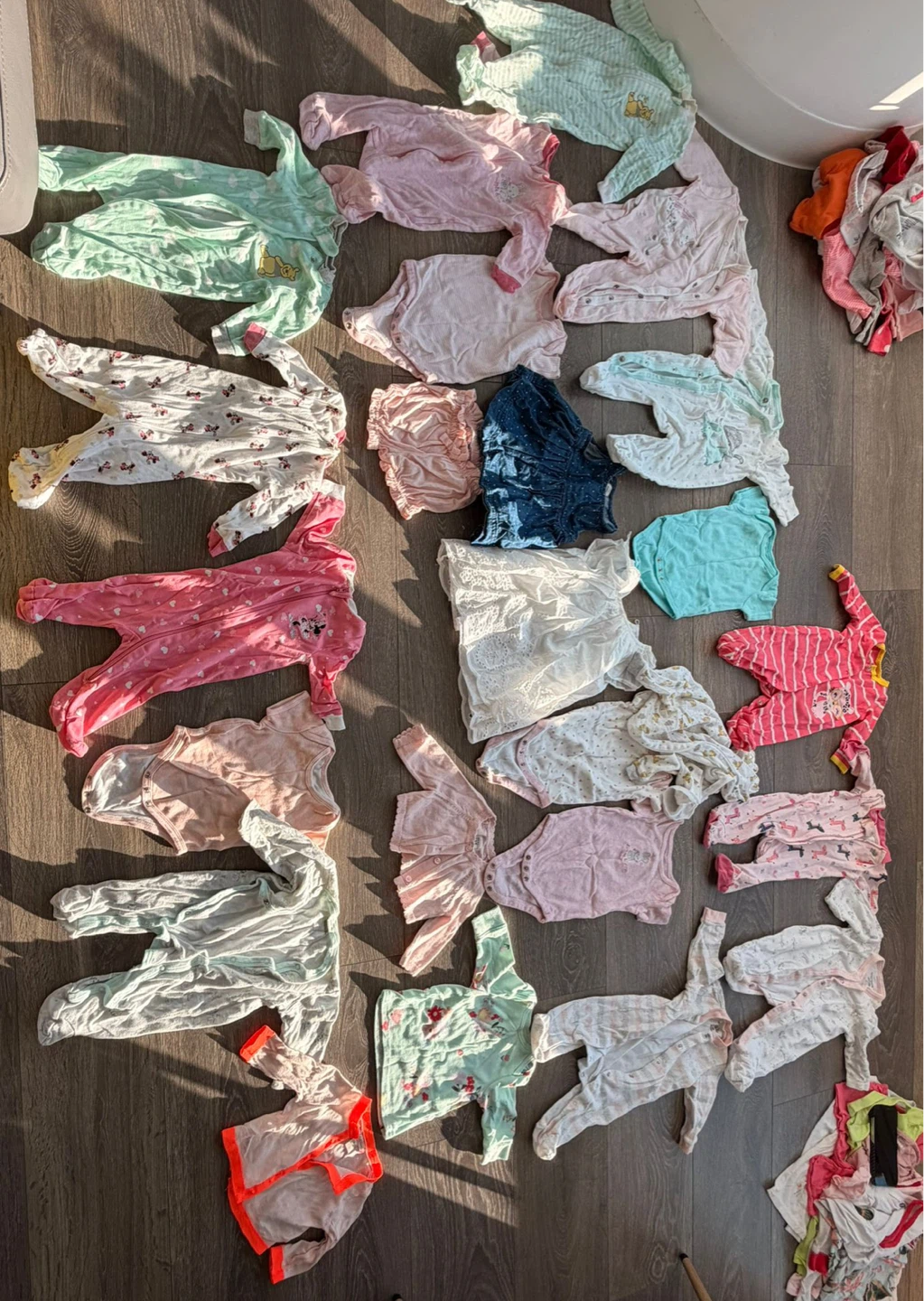 0-3M Assorted Baby Sleepers and Bodysuits