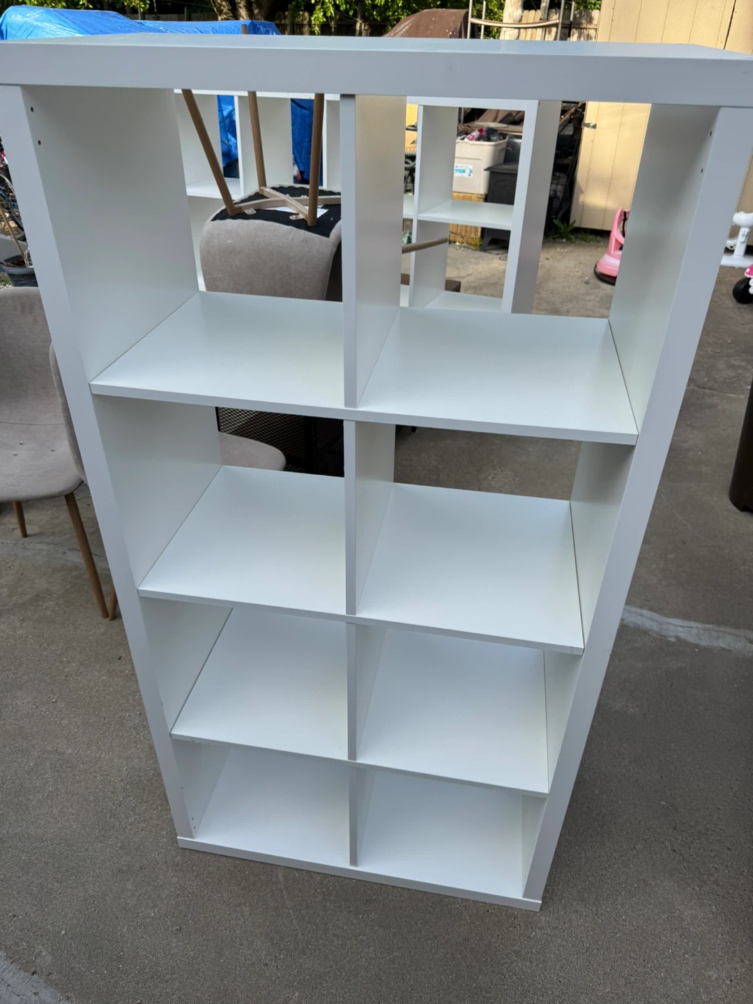 White Cube Storage Shelf - photo 3