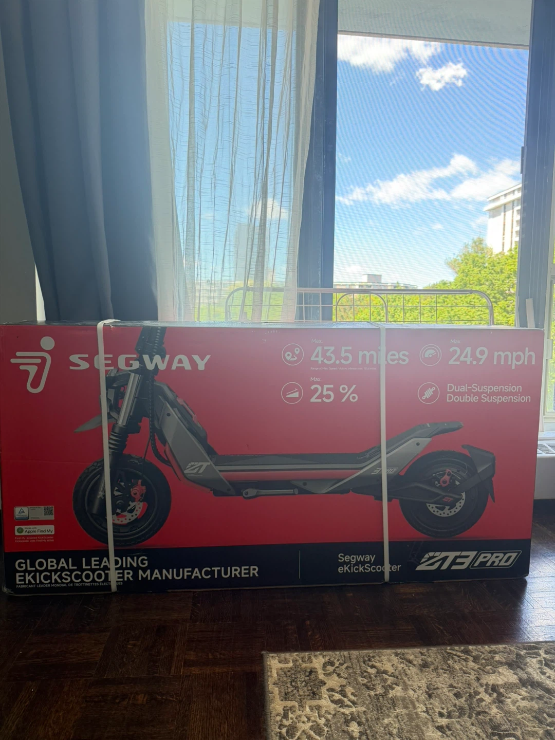 Ninebot ZT3 Pro Off-Road Electric Scooter – Brand New
