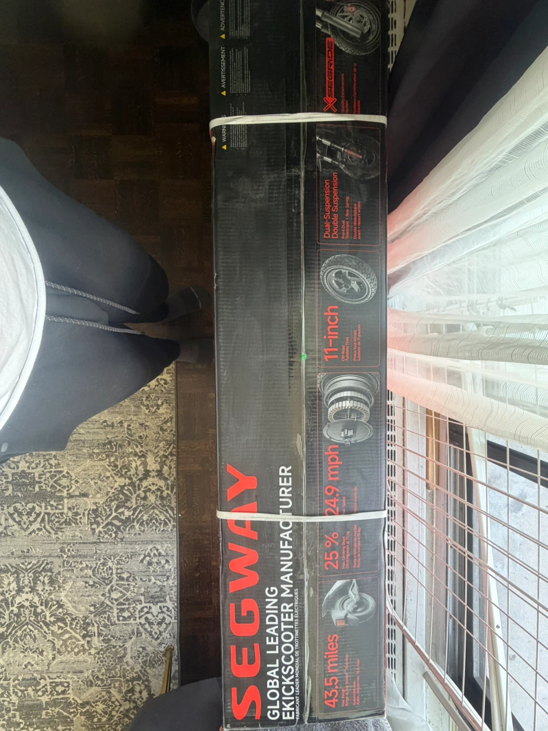Ninebot ZT3 Pro Off-Road Electric Scooter – Brand New - photo 2
