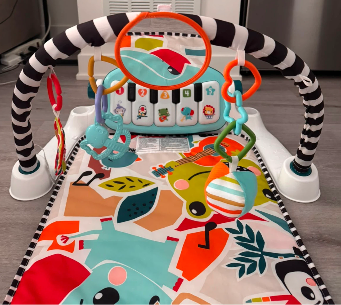 Fisher-Price Kick & Play Piano Gym - photo 3