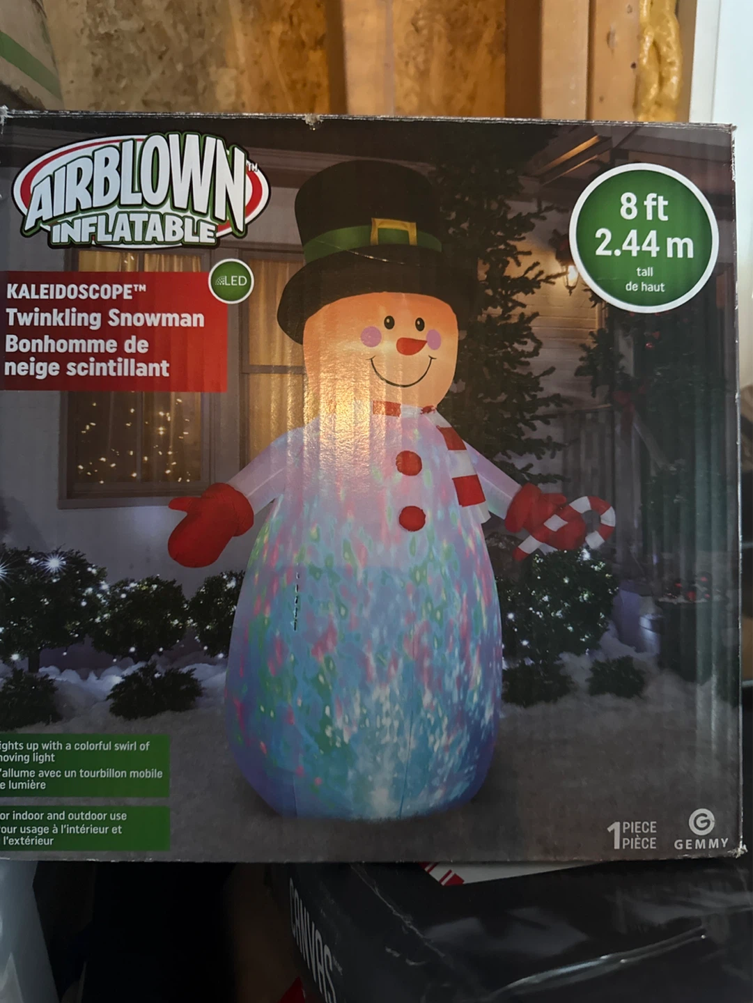 8ft InflatableSnowman