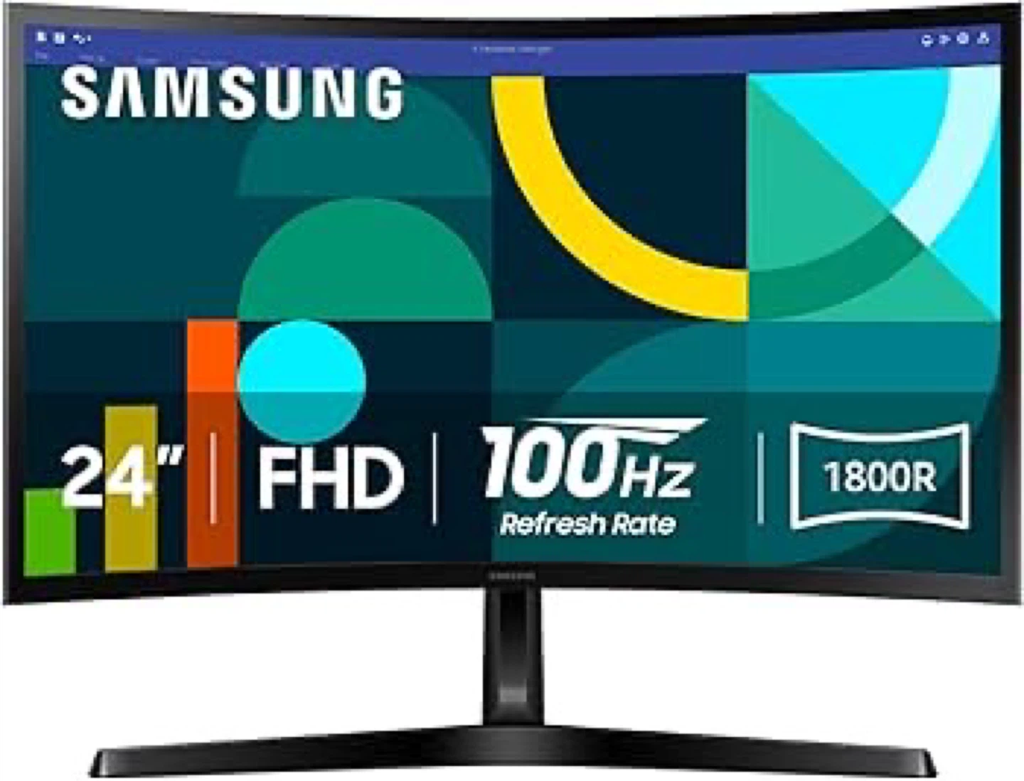 Samsung 24" FHD 100Hz Curved Monitor