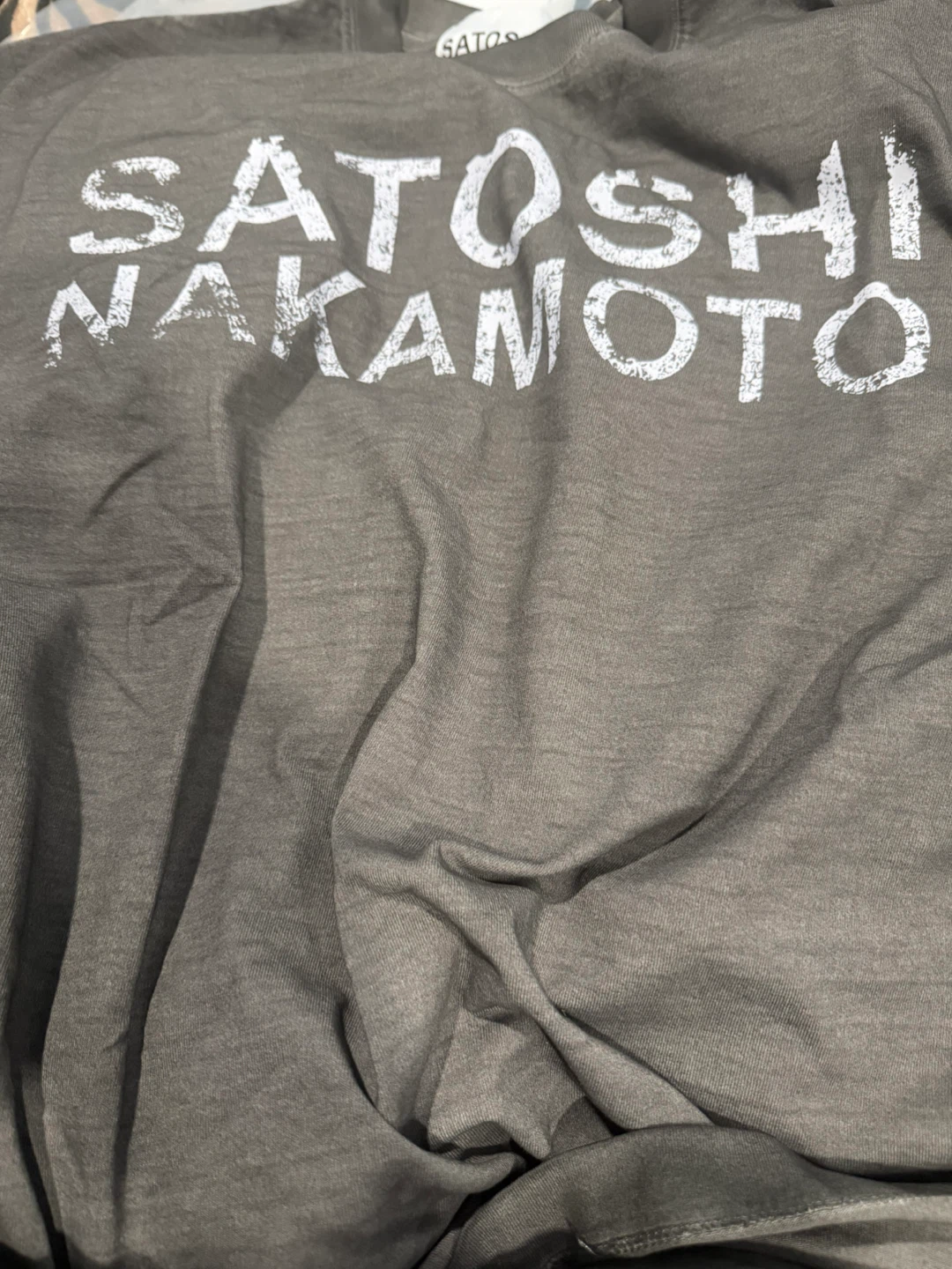 Satoshi Nakamoto T-Shirt - photo 2