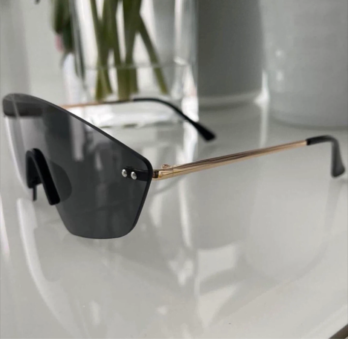 Rimless Shield Sunglasses - photo 2