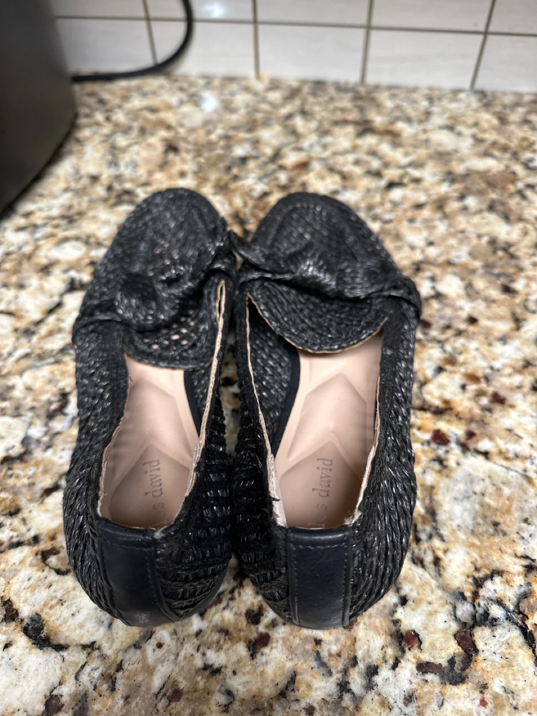 Charles David Black Woven Loafers - photo 2