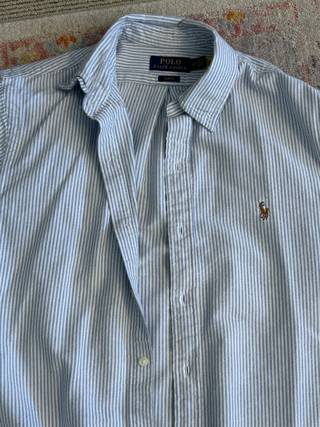 Polo Ralph Lauren Striped Slim Fit Button-Up Shirt
