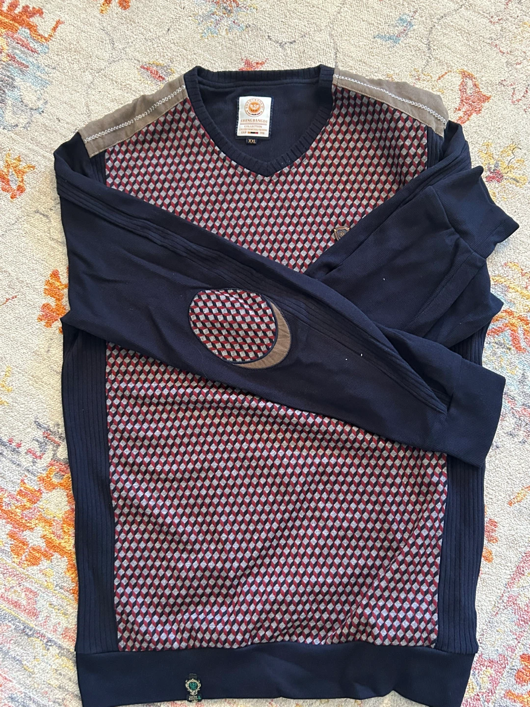 Gente di Mare V-Neck Sweater Men's XXL