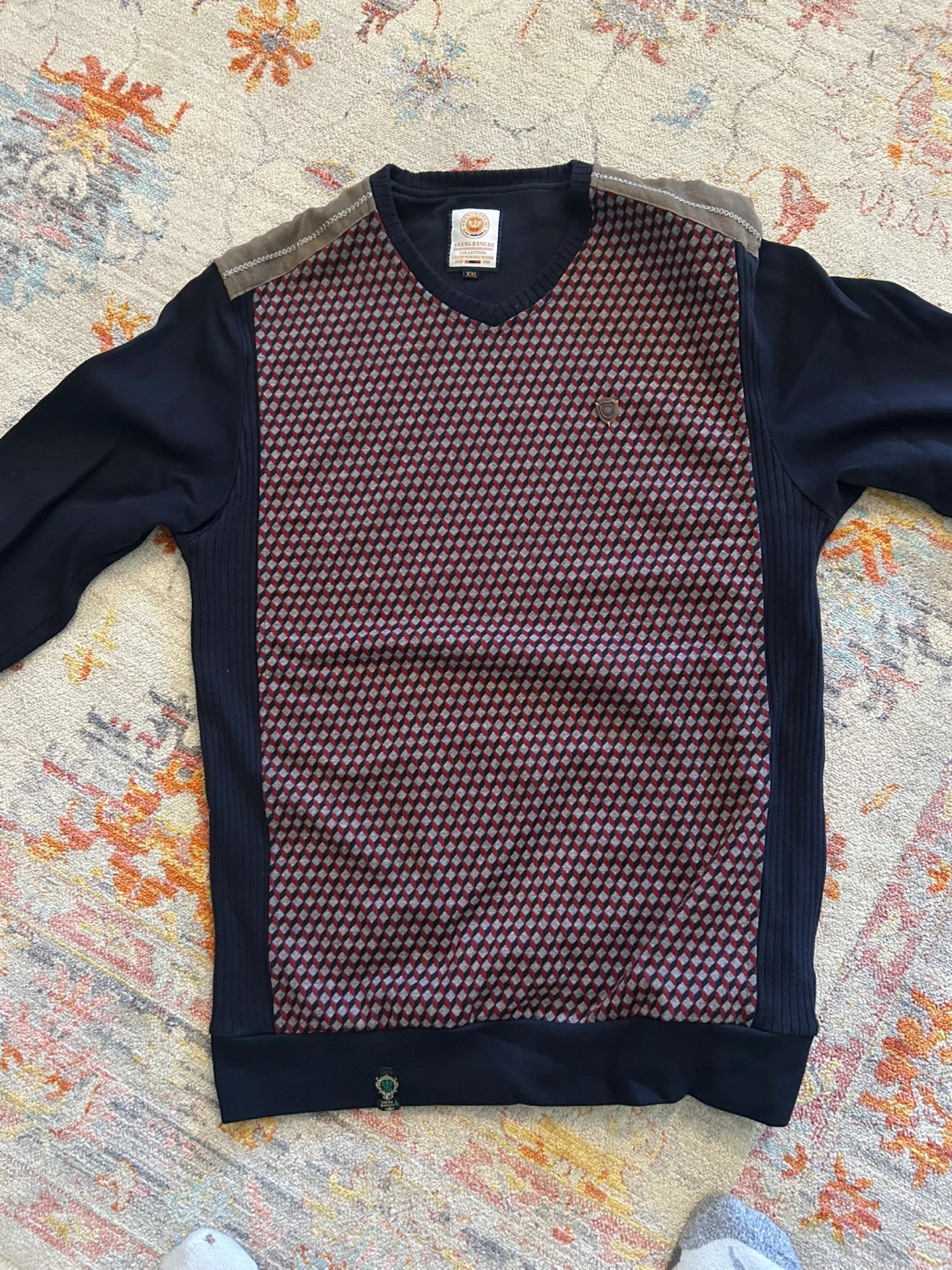 Gente di Mare V-Neck Sweater Men's XXL - photo 2