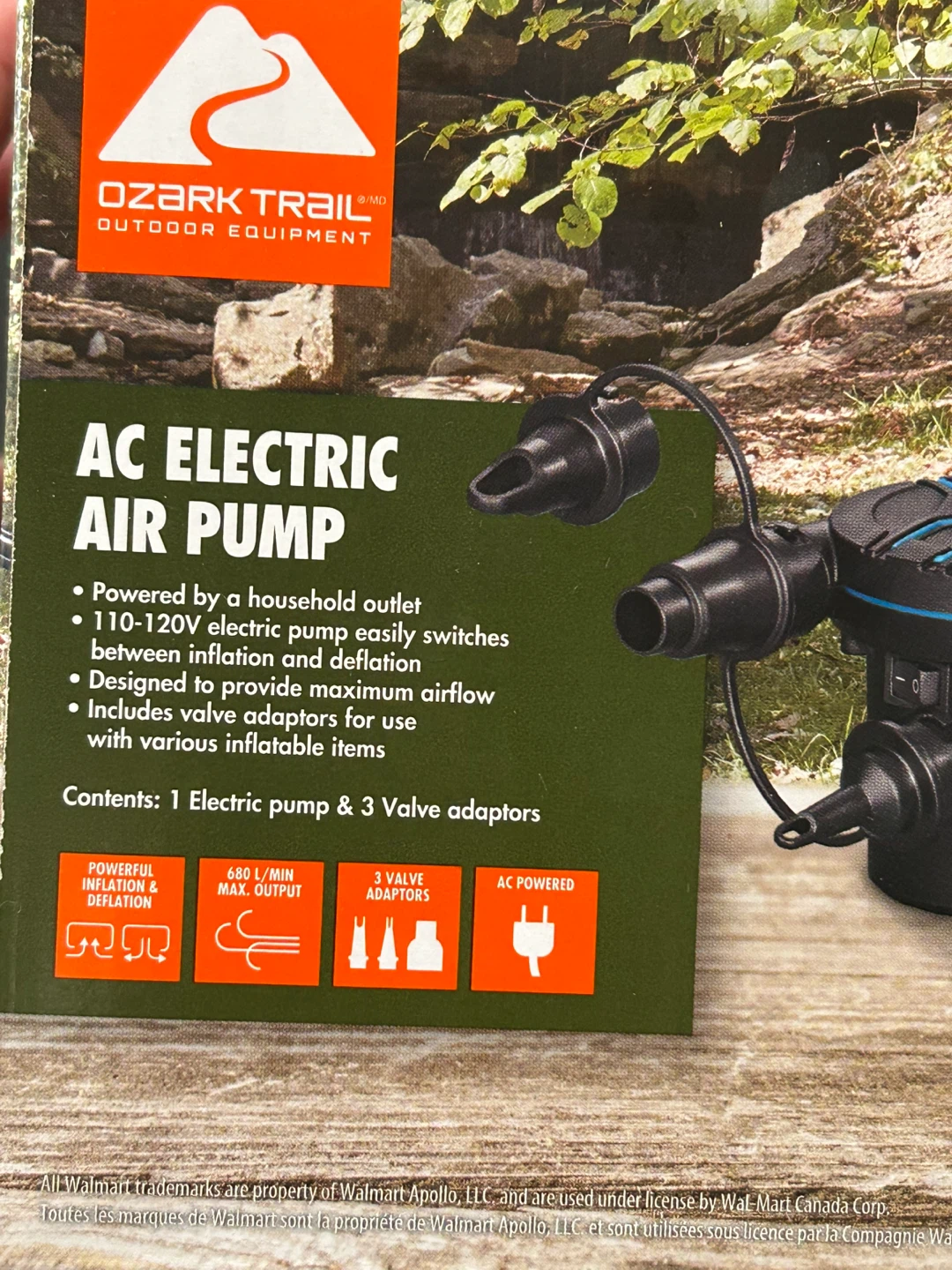 Ozark Trail AC Electric Air Pump - photo 4
