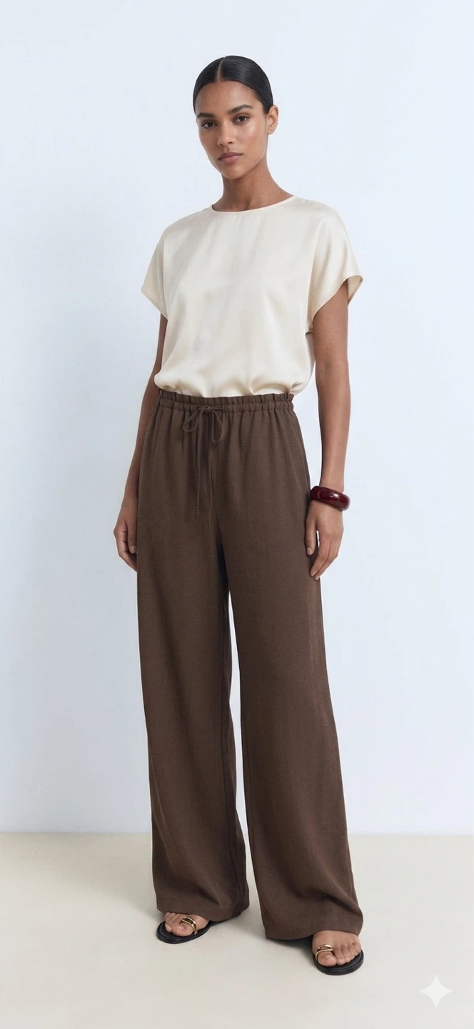 Mango Flowy pants