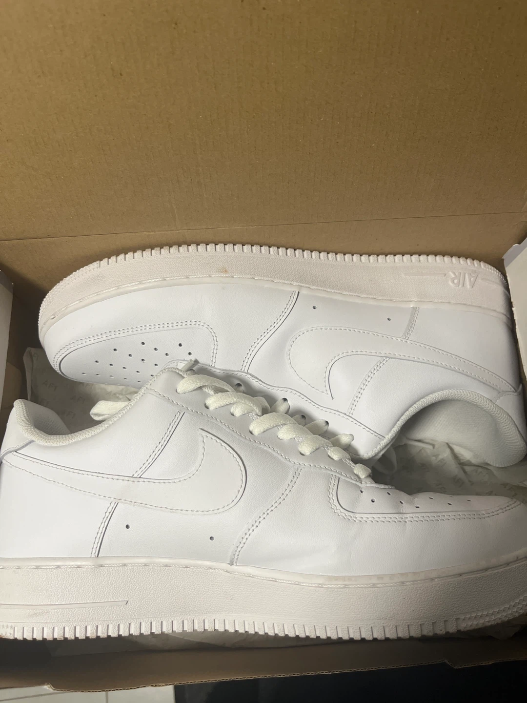 Nike Air Force 1 '07 White Shoes Size 13