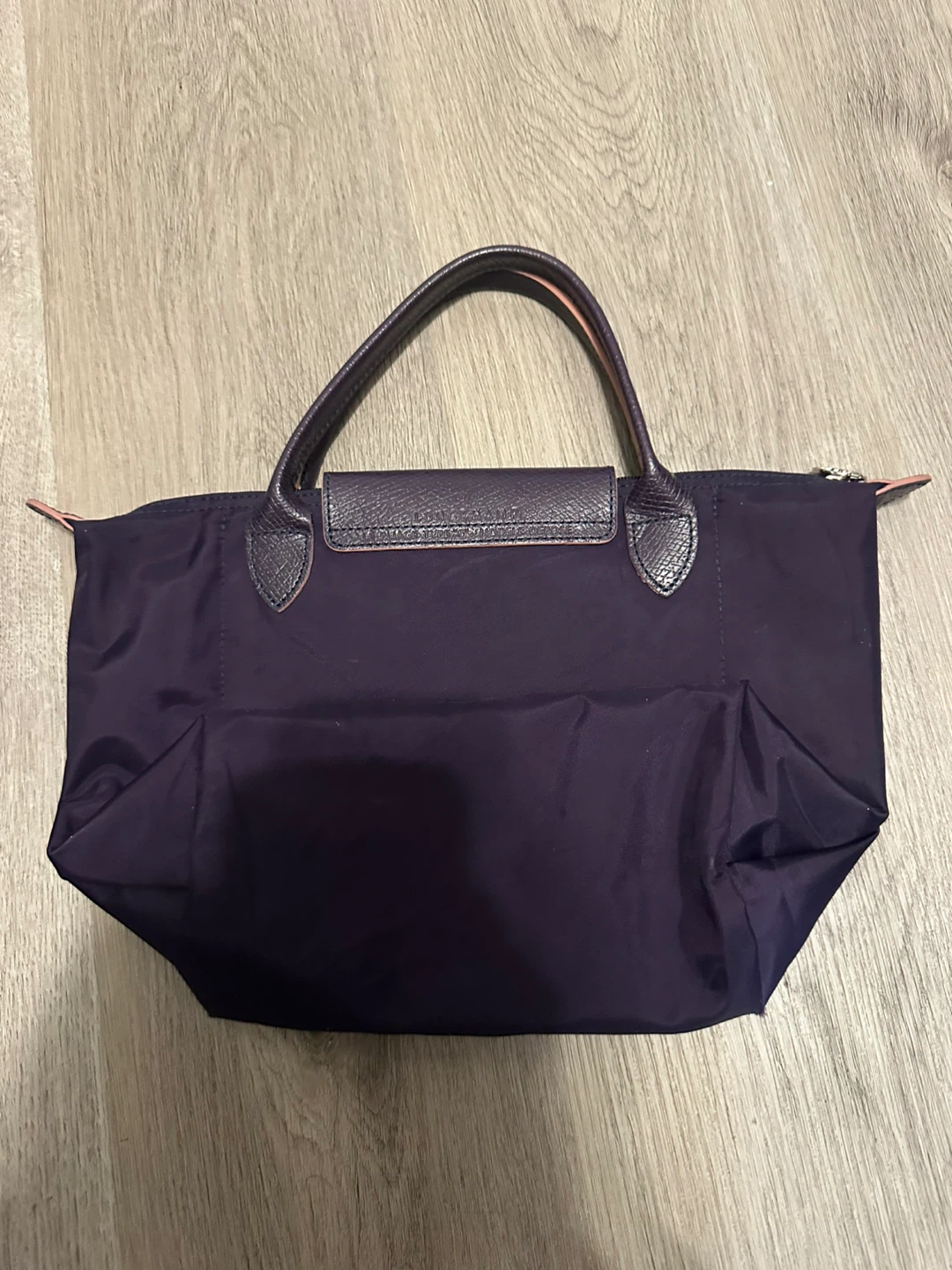 LONGCHAMP Le Pilage Club Nylon Tote Bag - Bilberry (Deep Purple) - photo 5