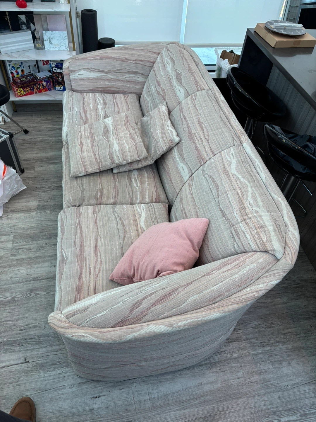 Beige sofa