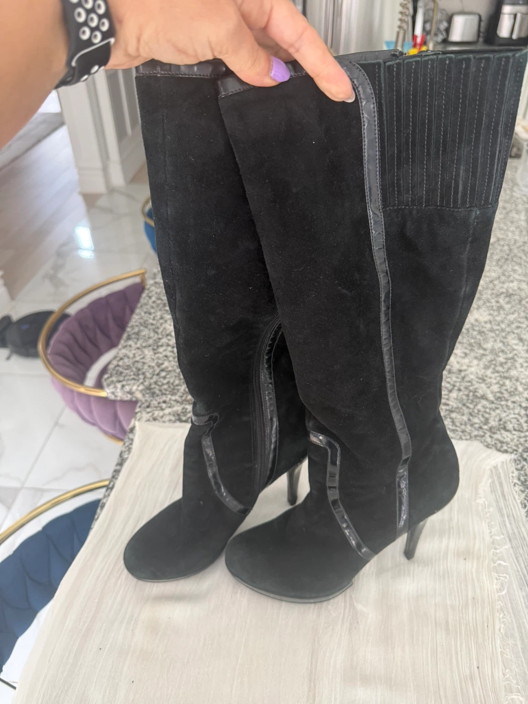 Guess Pink Peep Toe Heels Size 8 - photo 4
