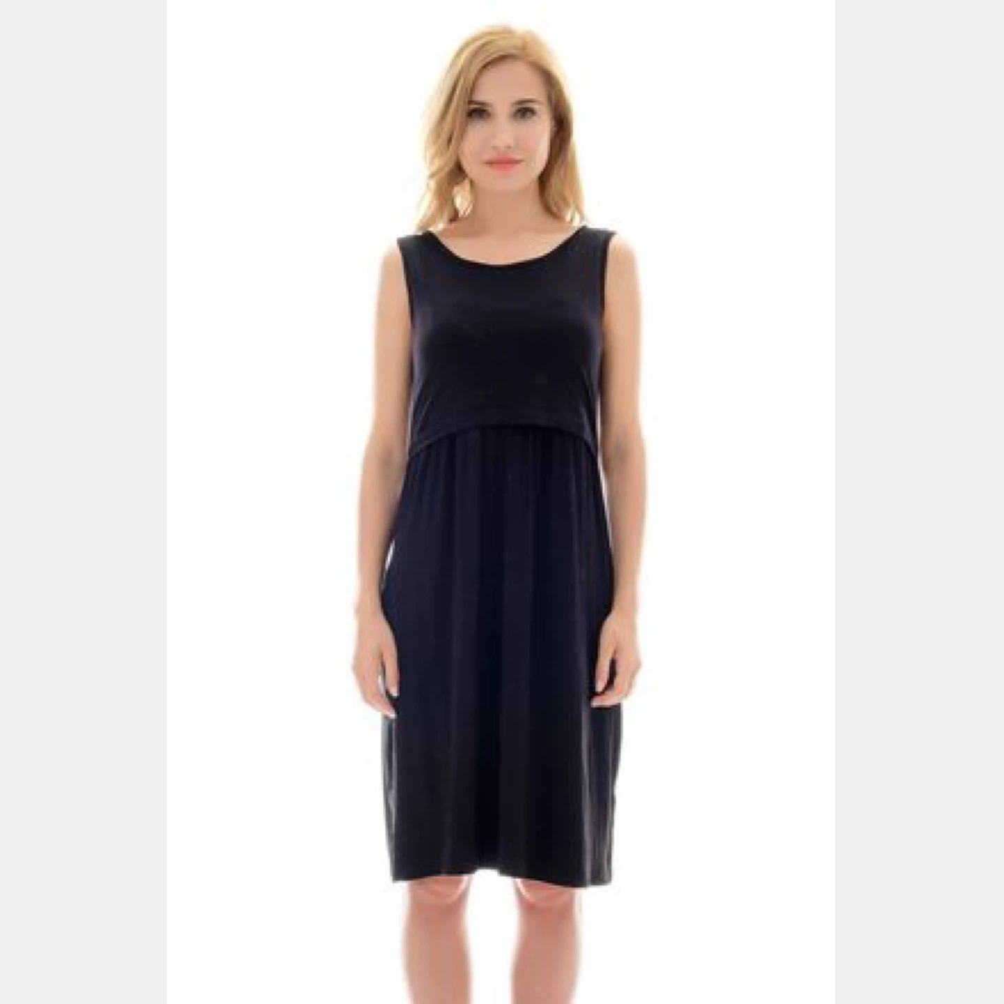 Women's Black Nursing Dress