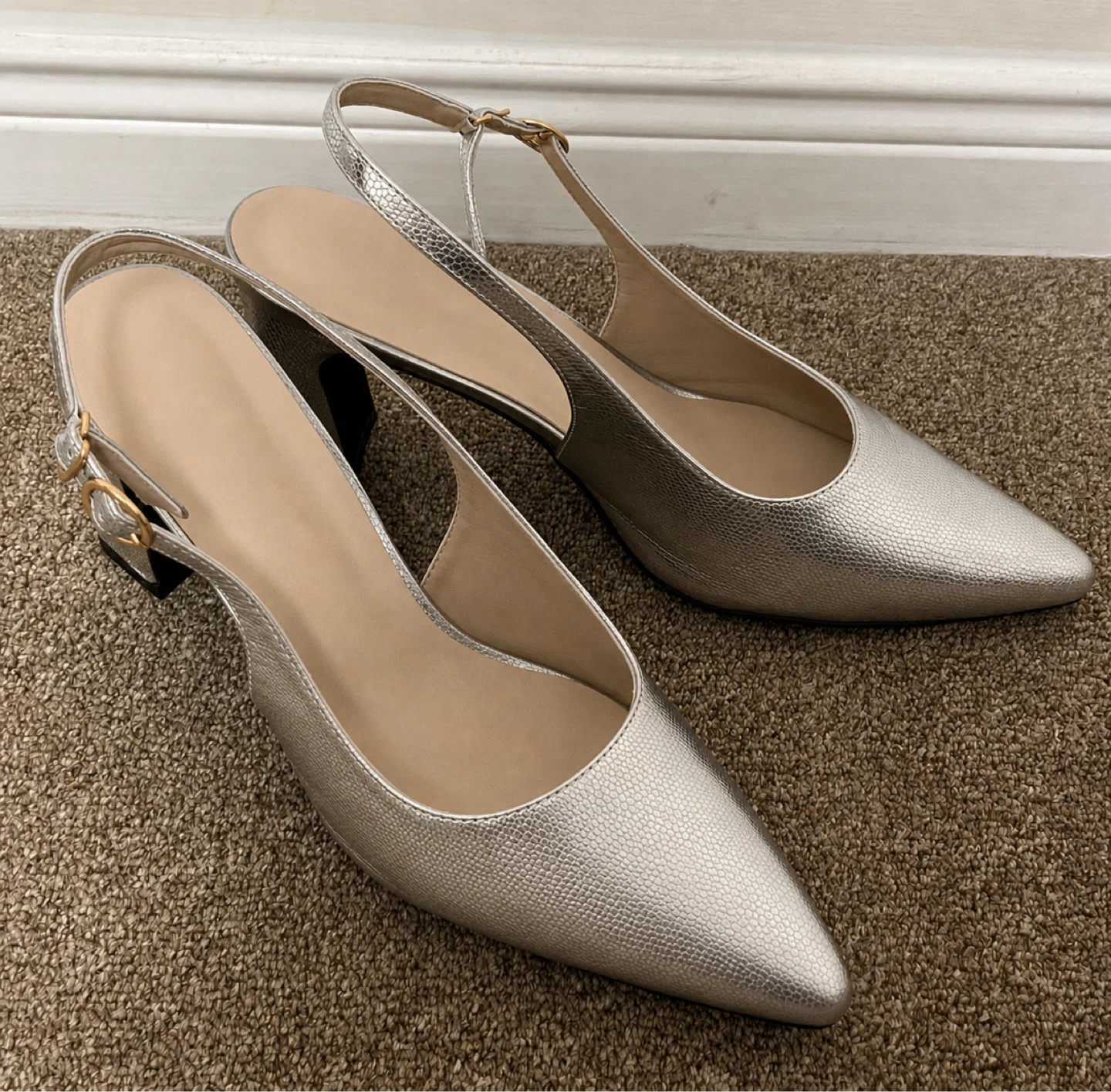 Women’s Silver Heels