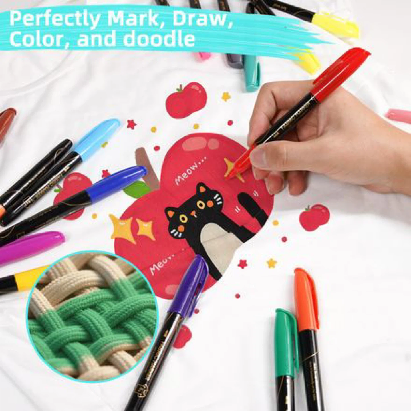 Art's soul 20 Fabric Markers - photo 3