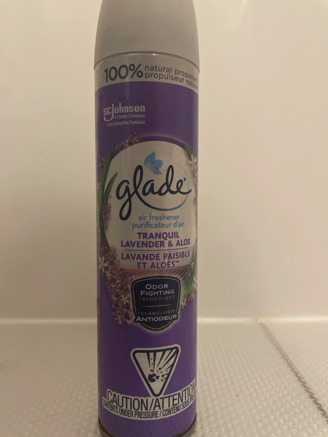 Glade Room Spray Odor Eliminating Air Freshener, Lavender & Aloe - photo 2