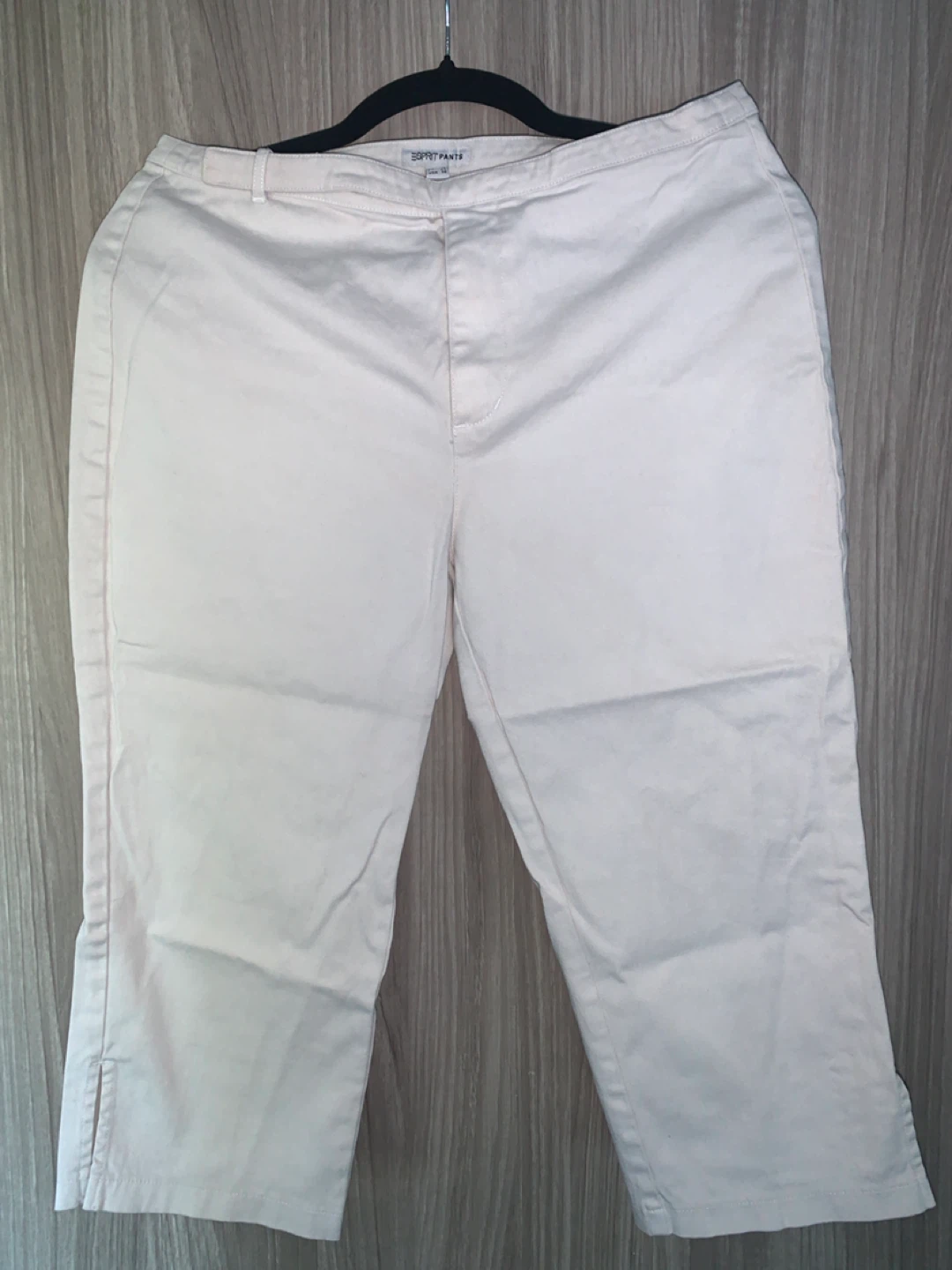 White Capris / Cropped Trousers Size 10 - photo 4