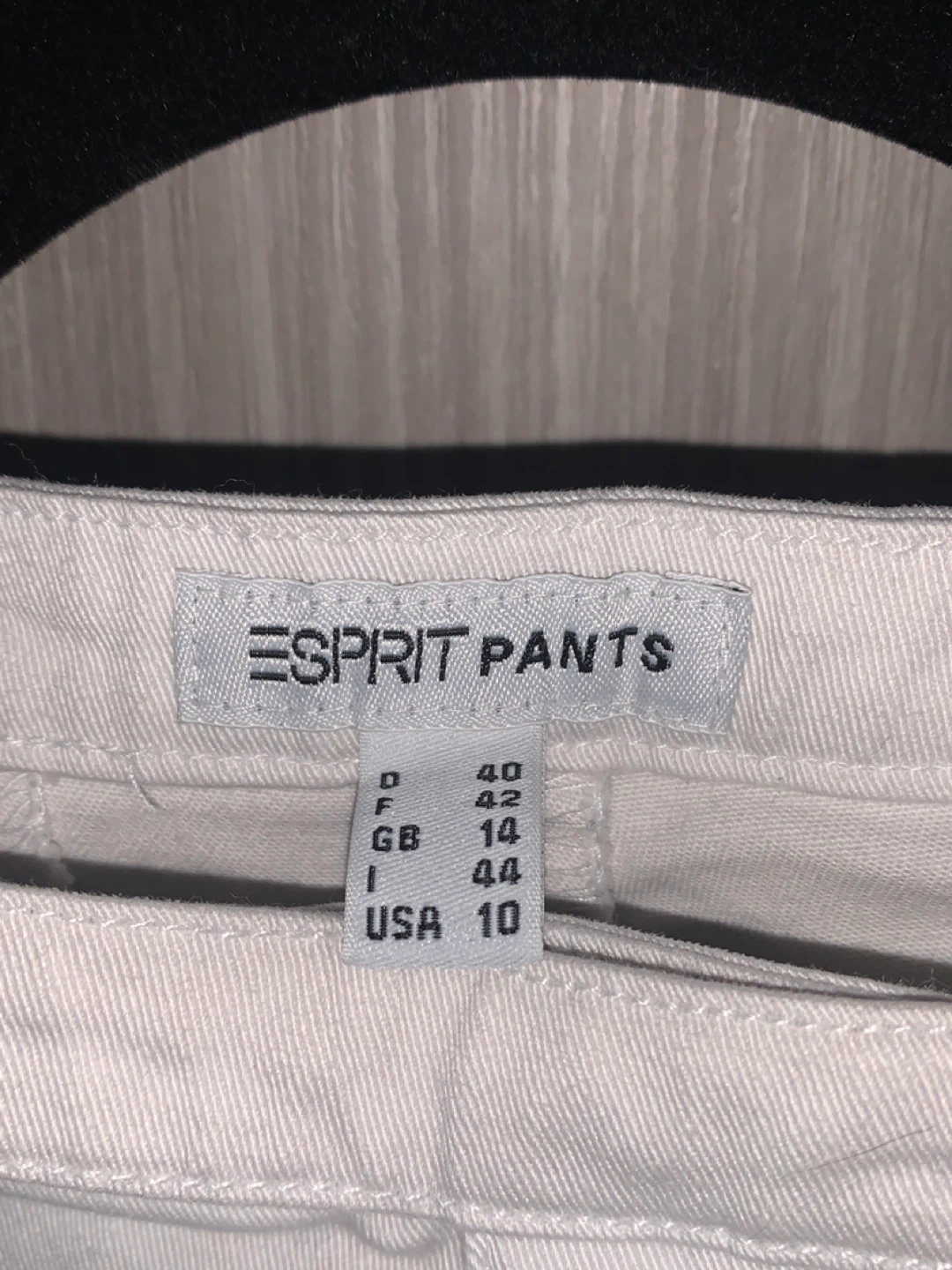 White Capris / Cropped Trousers Size 10 - photo 5