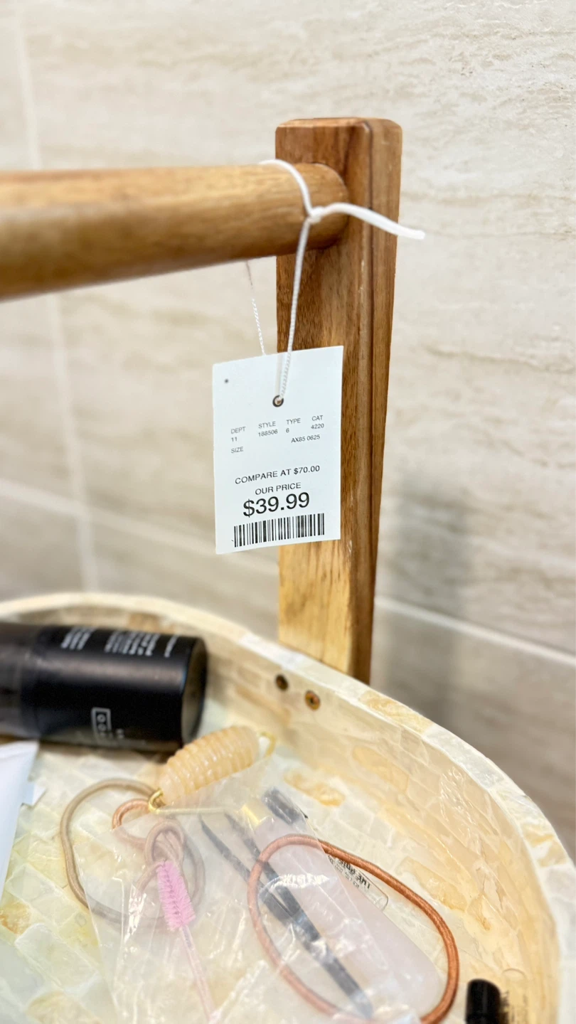 3-Tier Wooden Bath Shelf - photo 3