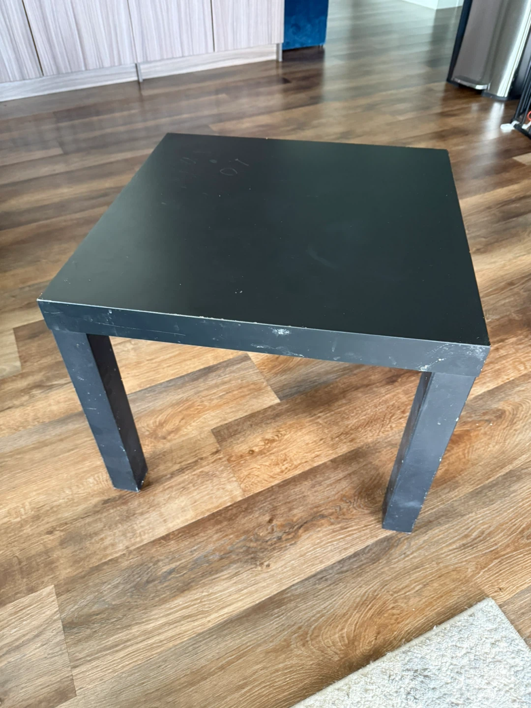 Black Square Side Table from ikea - photo 3