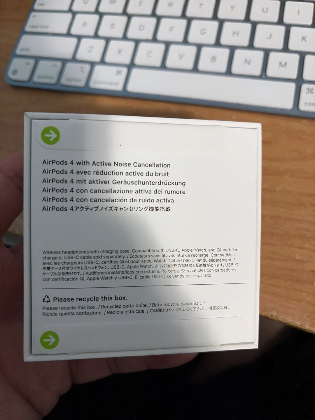 Brand new Apple AirPods 4 with Active Noise Cancellation