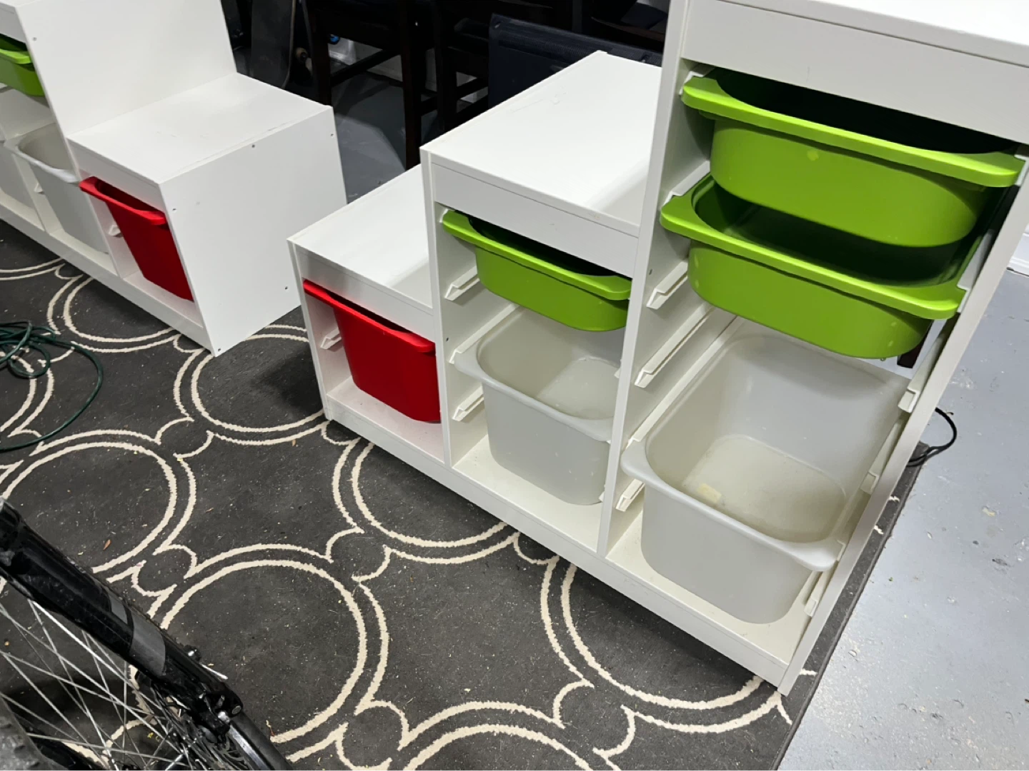 IKEA TROFAST Storage Unit with Bins - photo 3