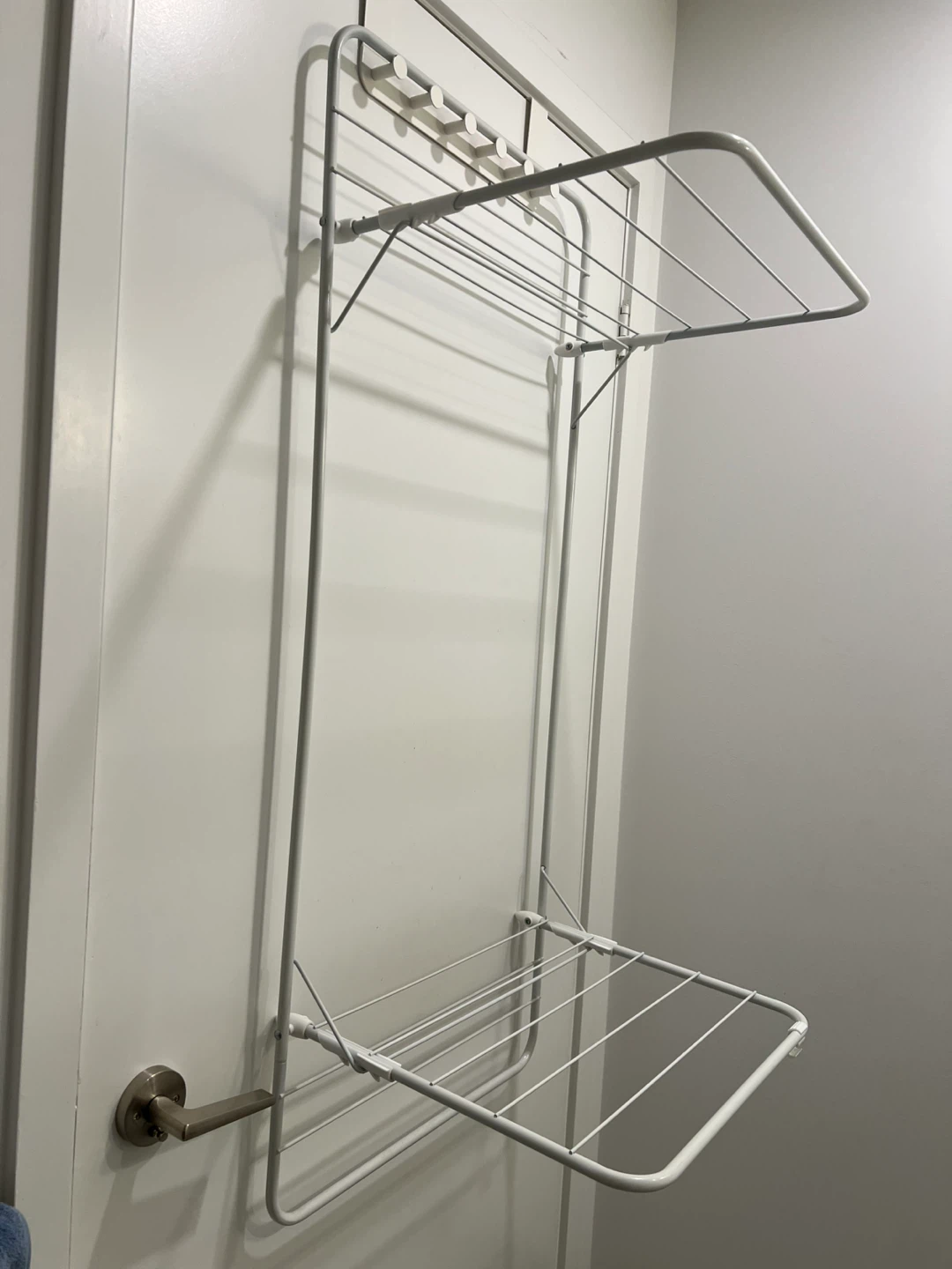 White Over-the-Door Drying Rack - photo 2