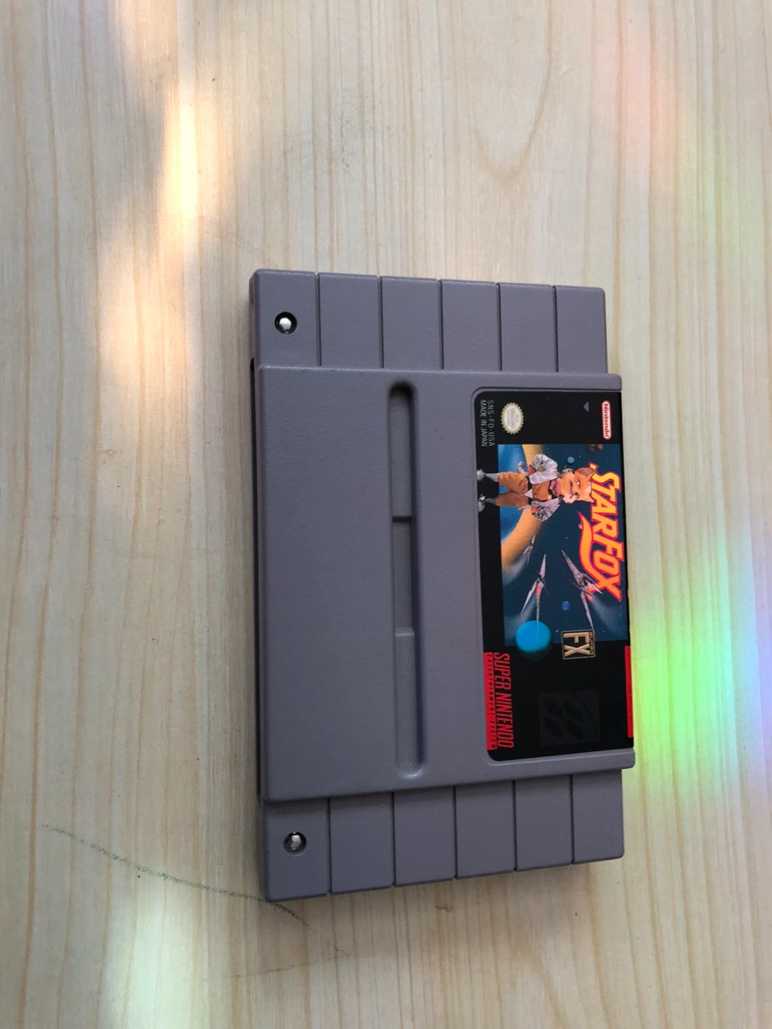 Nintendo Star Fox Super FX SNES Game Cartridge