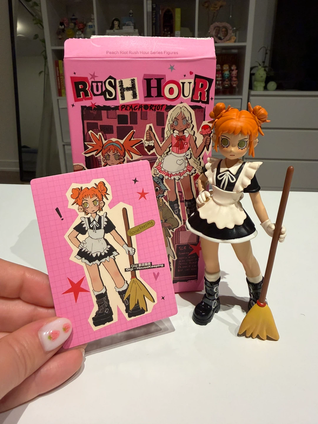 Peach Riot Rush Hour — Gigi Housekeeping (POPMART)