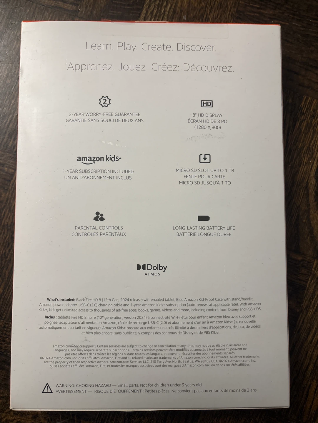 Amazon Fire HD 8 Kids Tablet - 8" HD Display - photo 2