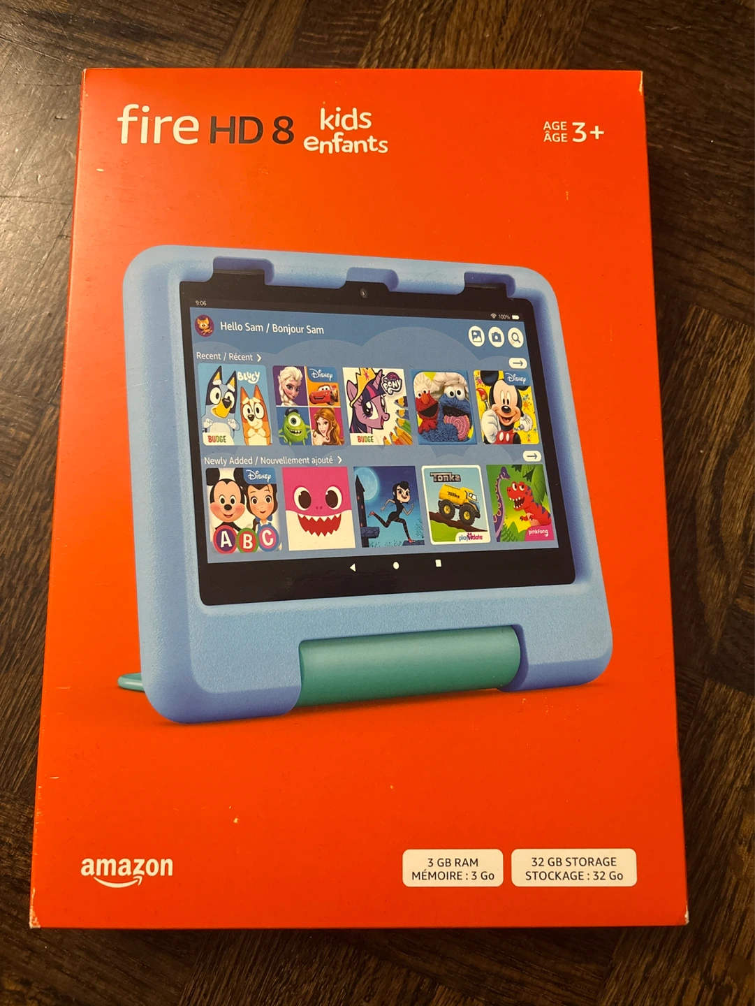 Amazon Fire HD 8 Kids Tablet - 8" HD Display