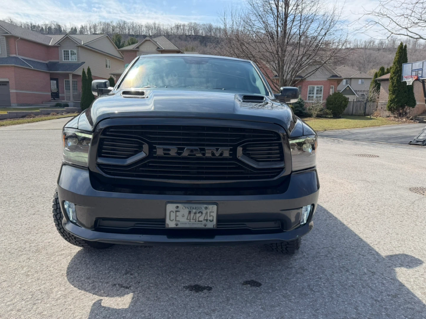 Black Ram 1500 Pickup Truck