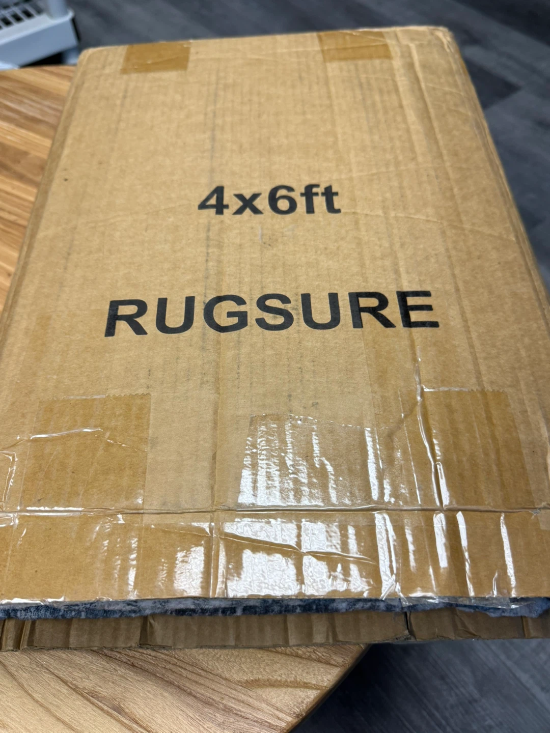 RUGSURE 4x6ft Area Rug