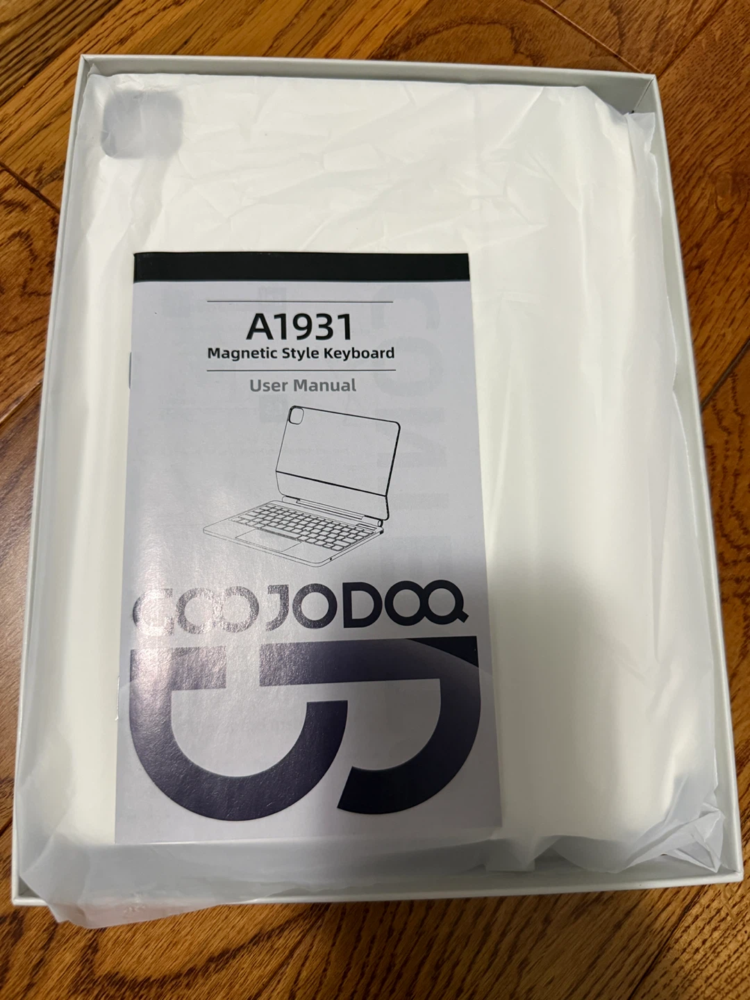 GOOJODOQ Magnetic Style Keyboard A1931 - White - photo 4