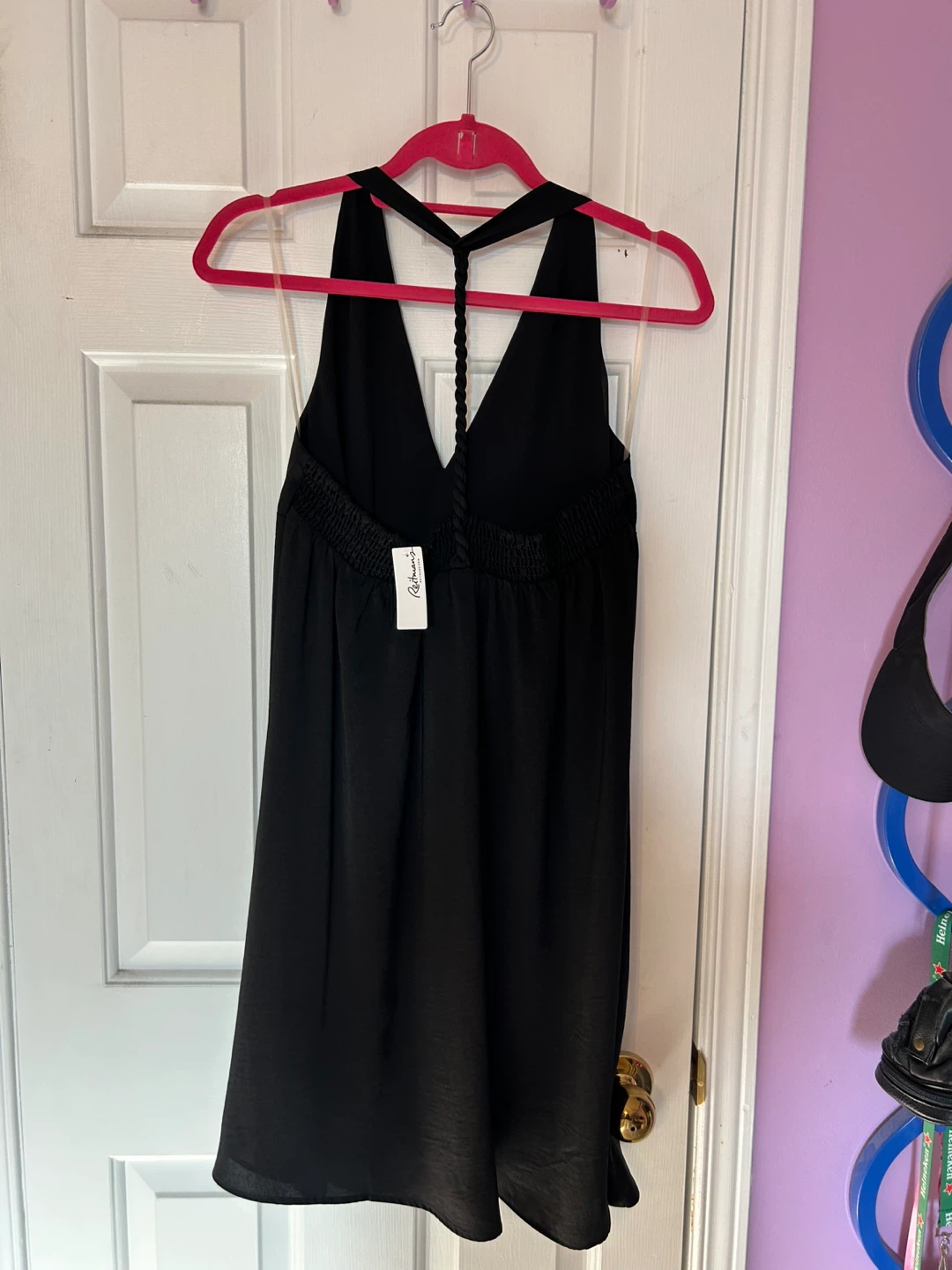 Reitmans Black Mini Dress - Small - photo 2