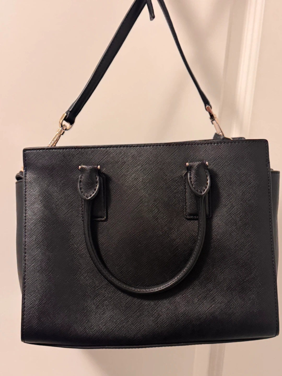 Kate Spade Black Leather Satchel Handbag - photo 2