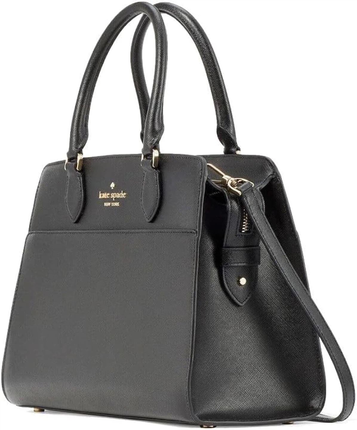 Kate Spade Black Leather Satchel Handbag - photo 5