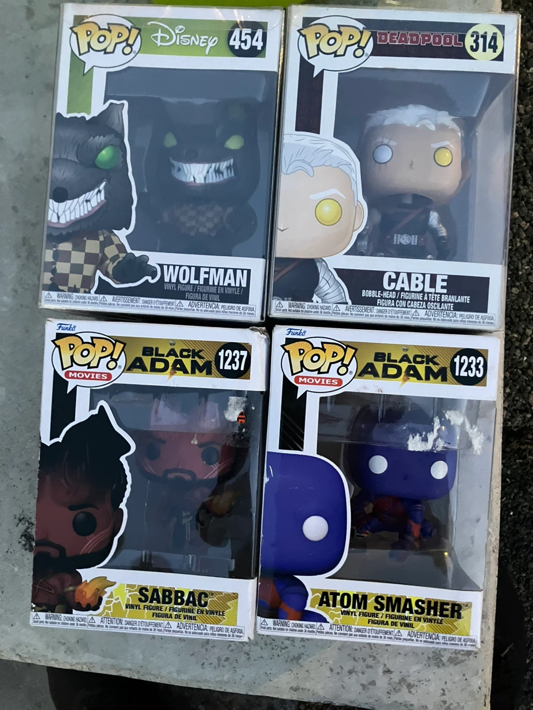 4 Pop toys collections