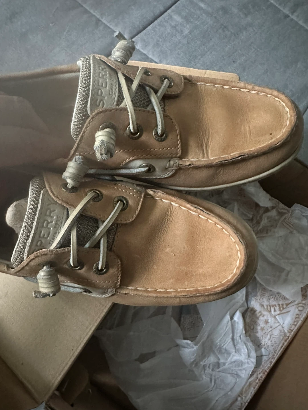 Sperry Linen/Oat Boat Shoes - photo 2