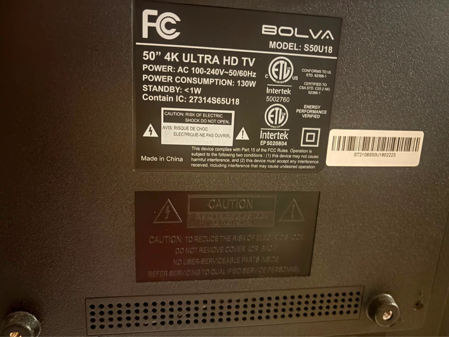 Bolva 50" 4K Ultra HD TV - photo 5